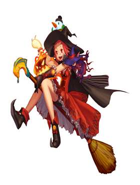 女法师→魔道学者